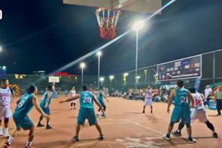 Oman Pinoy Basketball League nag-donate sa Omani charity