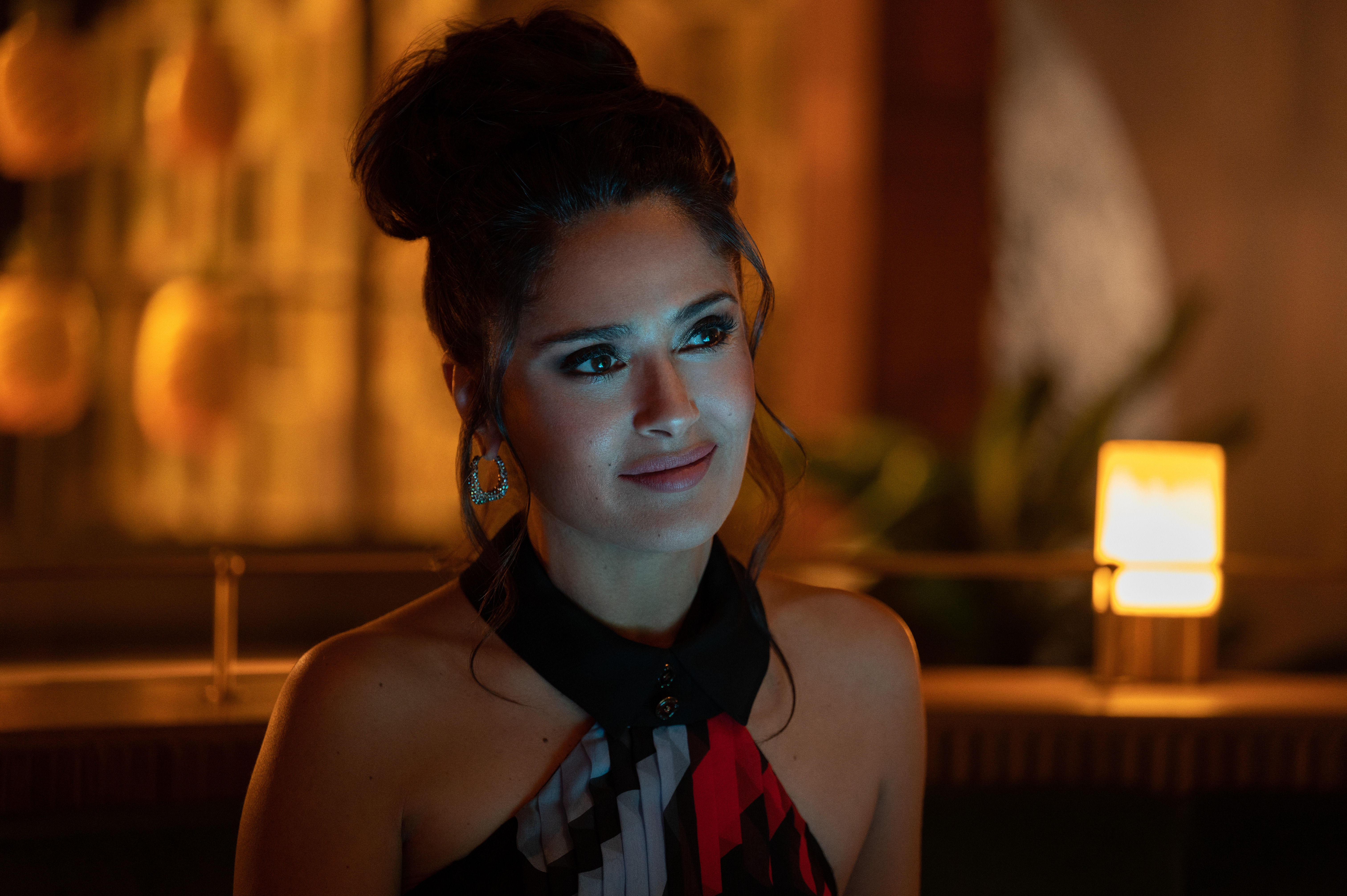 Salma Hayek Pinault. Photo credit: Warner Bros. 'Magic Mike's Last Dance'