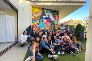 TINGNAN: Bayanihan mural, tampok sa PH Embassy sa Madrid