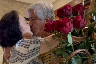 Tito Sotto surprises wife Helen Gamboa on anniversary