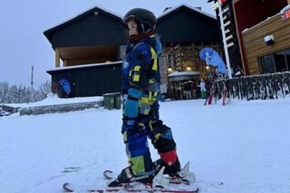 WATCH: Ellen Adarna's son Elias learns how to ski