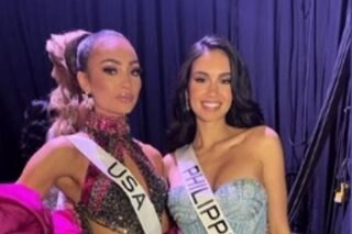 LOOK: Miss USA shares photo with fellow Pinay Cortesi