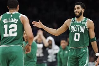 NBA: Tatum half century as Celtics pound Hornets