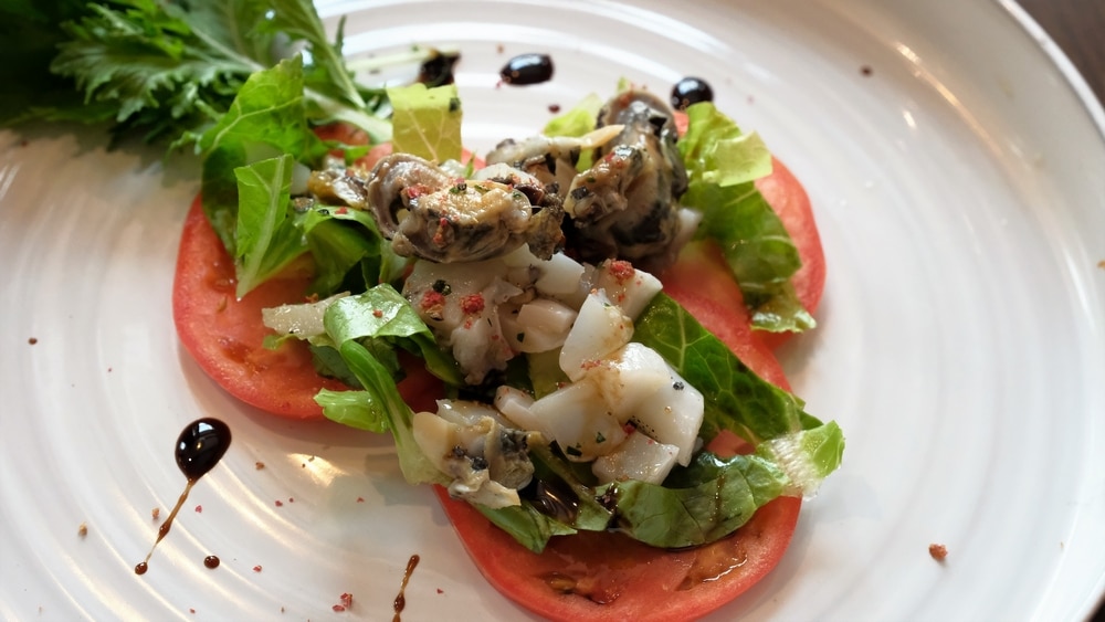 Seafood salad. Jeeves de Veyra 