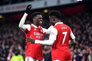 Football: Nketiah winner sees Arsenal past Man Utd