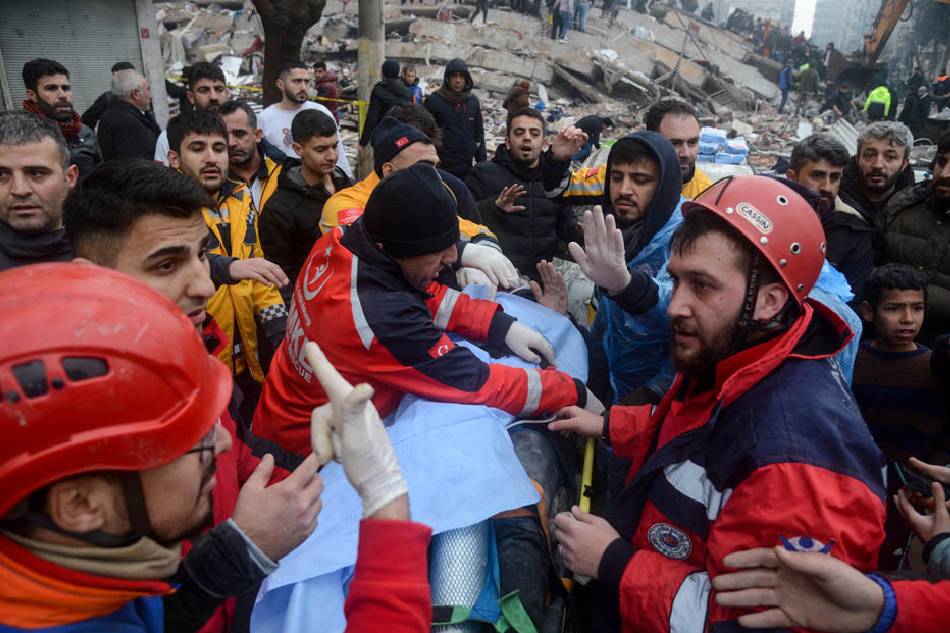 IN PHOTOS: Rush to rescue in earthquake hit Turkey and Syria 2