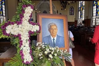 National Scientist Angel Alcala laid to rest with full military honors