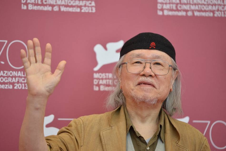 In this file photo taken on September 3, 2013, Japanese manga artist Leiji Matsumoto poses during the photocall at the 70th Venice Film Festival at Venice Lido. Gabriel Bouys, AFP