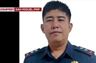 San Miguel police chief, patay sa engkuwentro