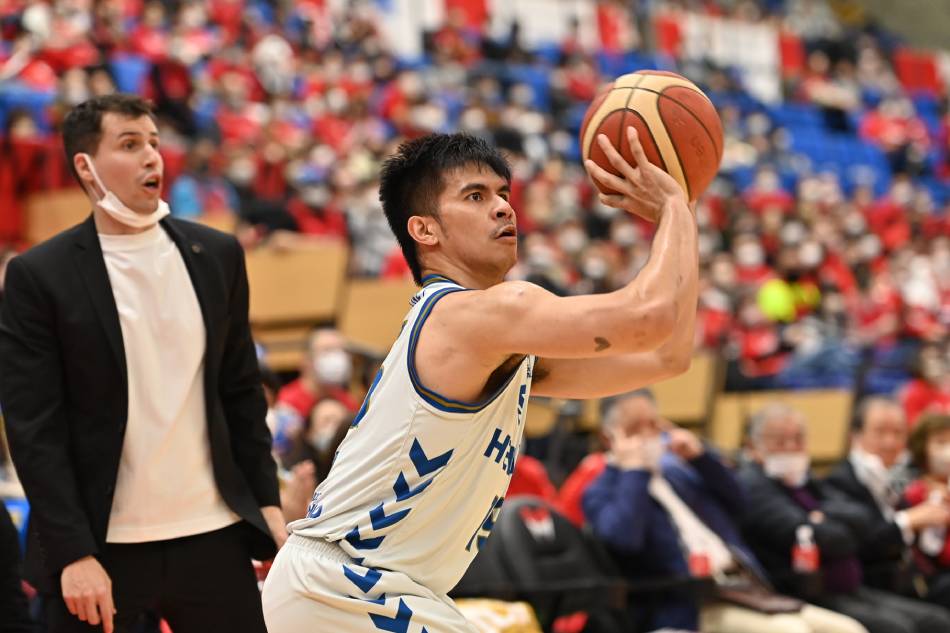 Kiefer Ravena and the Shiga Lakes have now won three games in a row. (c) B.LEAGUE
