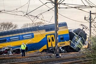 Netherlands train crash 