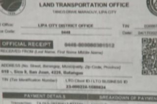 LTO paper licenses depress drivers