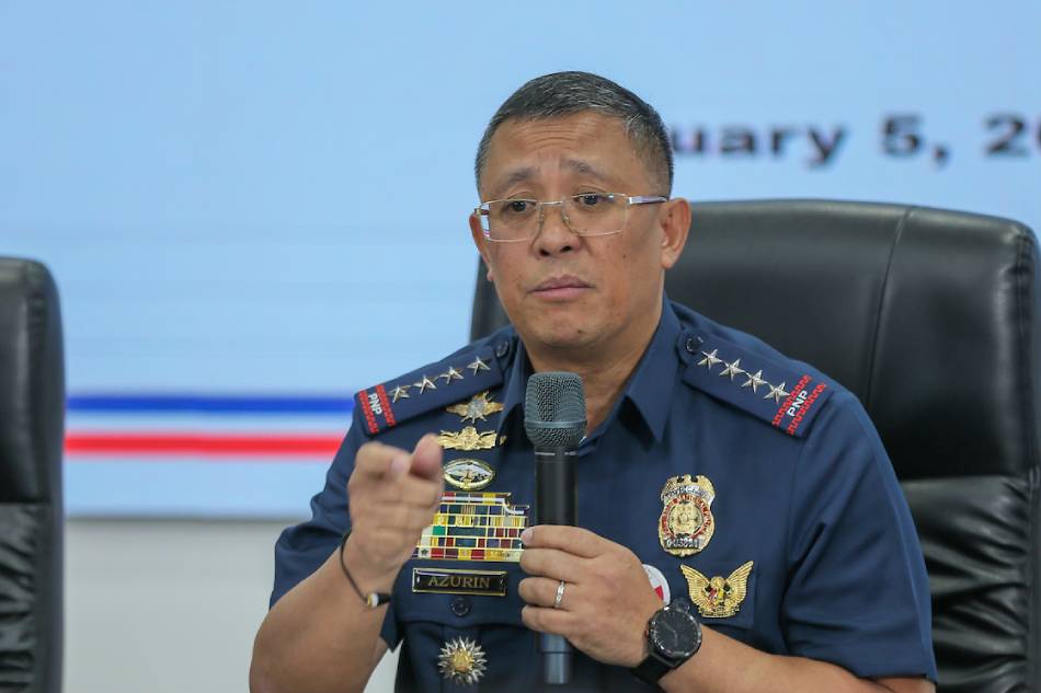 The replacement of the retiring PNP chief Azurin has not yet been ...