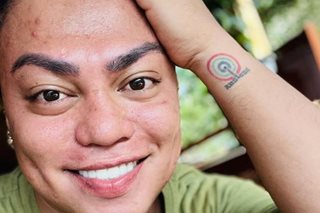 LOOK: Brenda Mage gets ABS-CBN logo tattoo