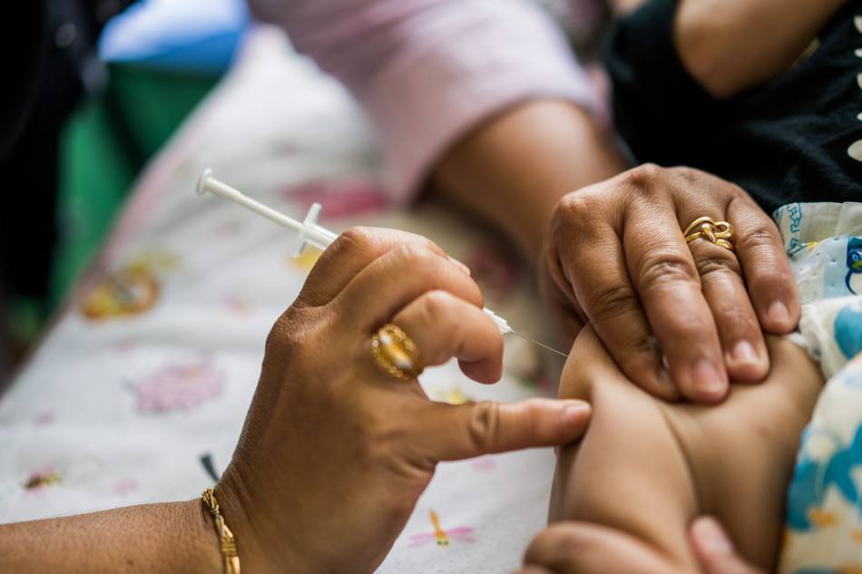 Children in Lanao del Sur, BARMM get their routine childhood vaccinations. The Philippines has 1 million children who have not received a single routine vaccine, ranking fifth globally with the most “zero dose” children. UNICEF and US CDC/Martin San Diego/Highway Child