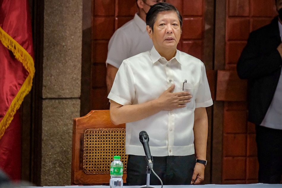 President Ferdinand Marcos, Jr. presides over the Rice Industry Convergence Meeting at the National Irrigation Administration at the NIA Main Office in Quezon City on Wednesday, May 31, 2023. Yummie Dingding, PPA pool
