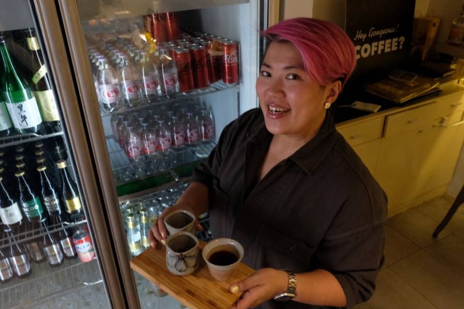 Ros Juan, founder of Poblacion coffee shop Commune. Jeeves de Veyra