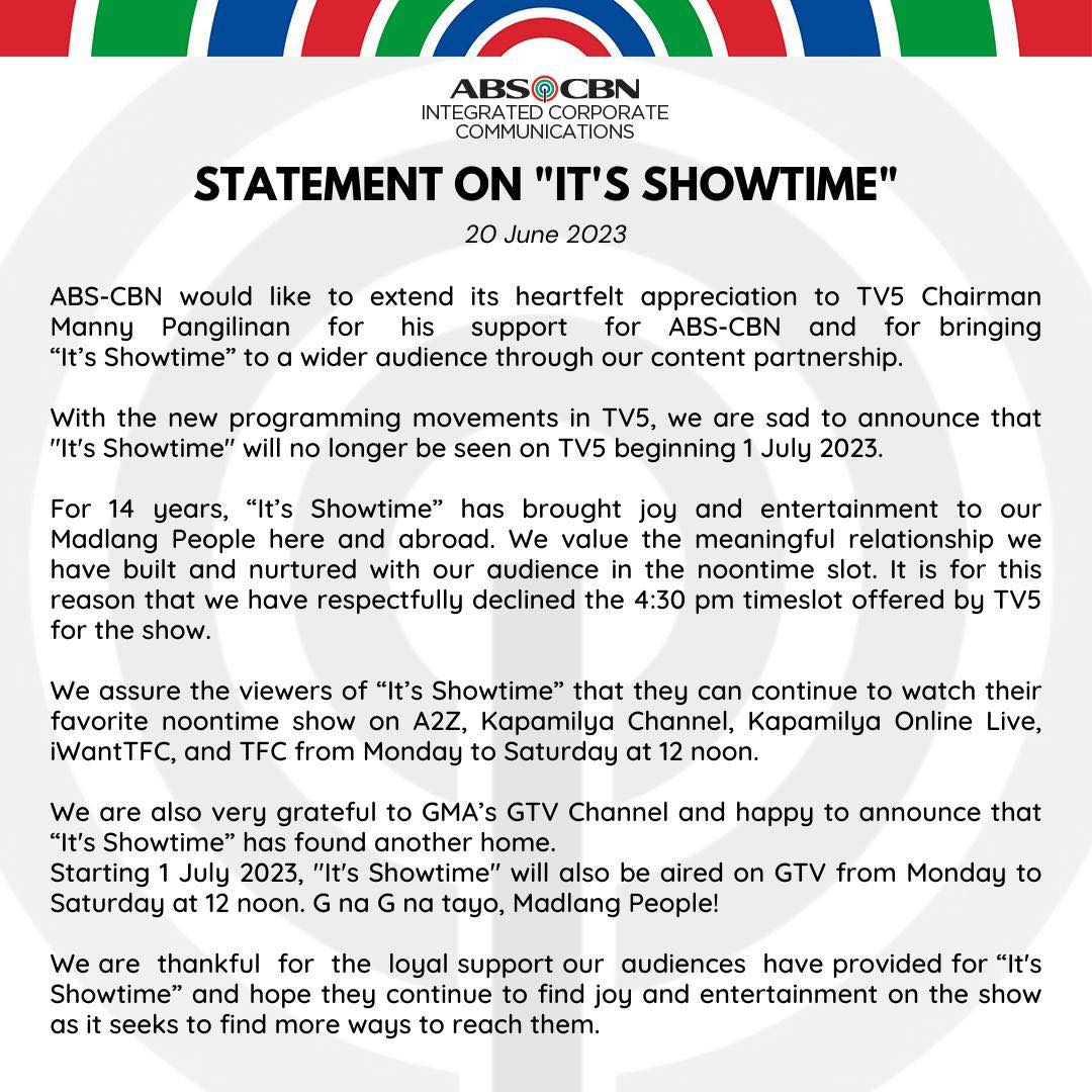 it-s-showtime-to-air-on-gma-s-gtv-abs-cbn-news