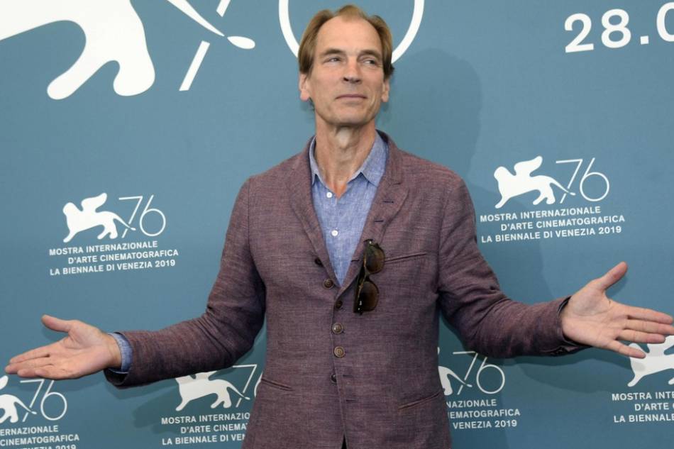 British actor Julian Sands poses at a photo call for 