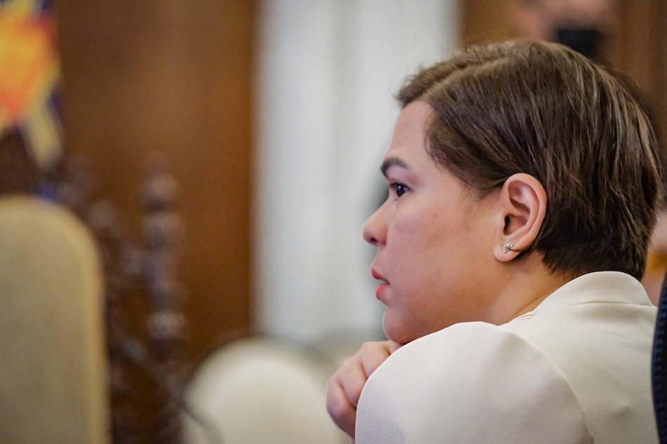 Vice President and Education Secretary Sara Duterte during a sectoral meeting on the accomplishments and plans of the Department of Education and Commission on Higher Education on Tuesday, July 11, 2023. Yummie Dingding, PPA pool