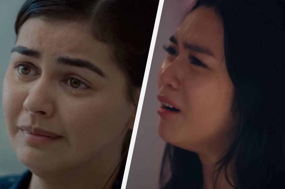  Alexa (Janine Gutierrez) and Chiara (Francine Diaz) in the latest scenes of 