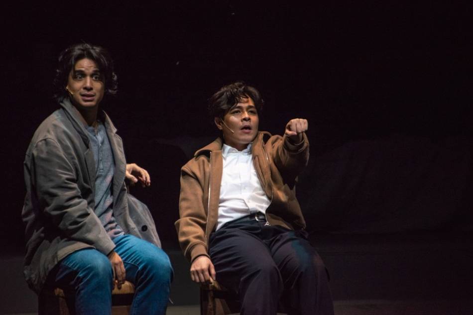 Jef Flores and Reb Atadero in a scene from 