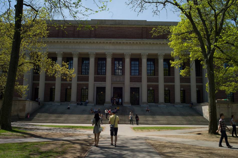 The Widener Library on the campus of Harvard University in Cambridge Massachusetts, USA on May 12, 2014. EPA/CJ GUNTHER, file