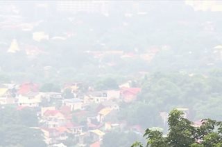 'That's not fog': PAGASA explains haze over Metro Manila