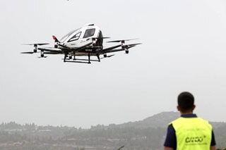 Beat traffic by air: Israel flies drone taxi over Jerusalem