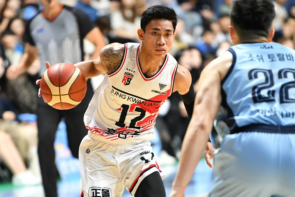 Anyang’s Rhenz Abando. Photo courtesy of Anyang Jung Kwan Jang. 