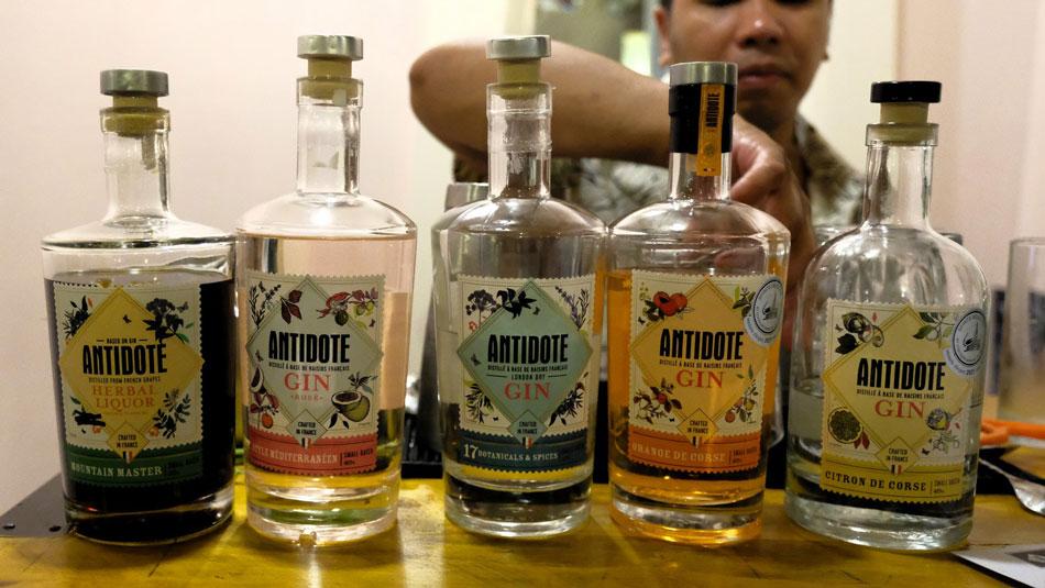 Antidote gin from France