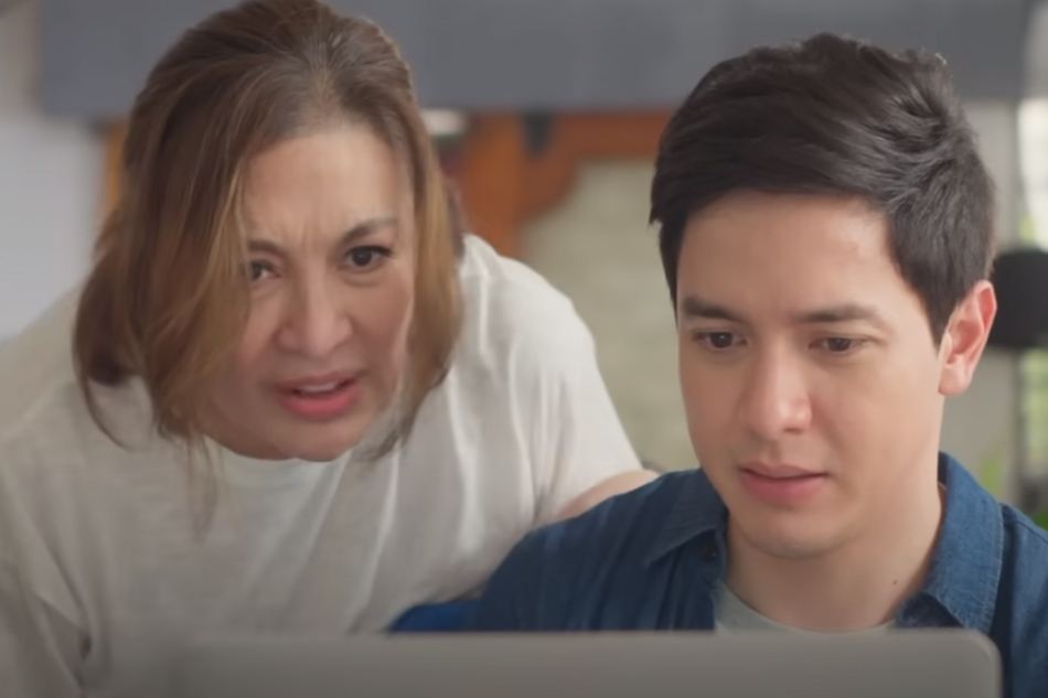 Sharon Cuneta and Alden Richards in 