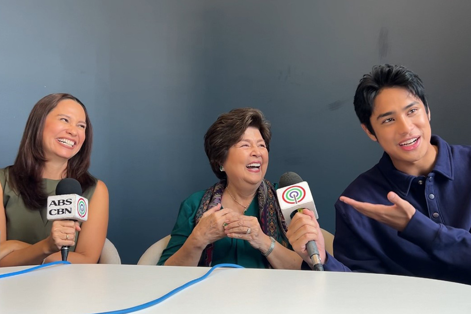 Maricel Laxa, Boots Anson Roa-Rodrigo, and Donny Pangilinan. MJ Felipe, ABS-CBN News.