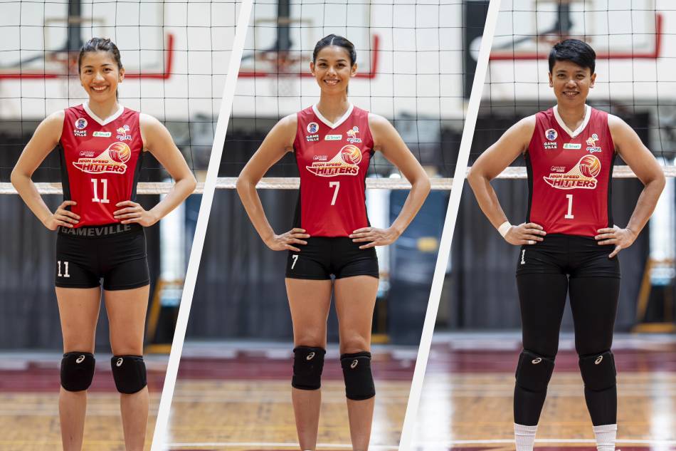 Former F2 stars Kianna Dy, Majoy Baron and Kim Fajardo are now at PLDT.  Bulletin/PLDT.