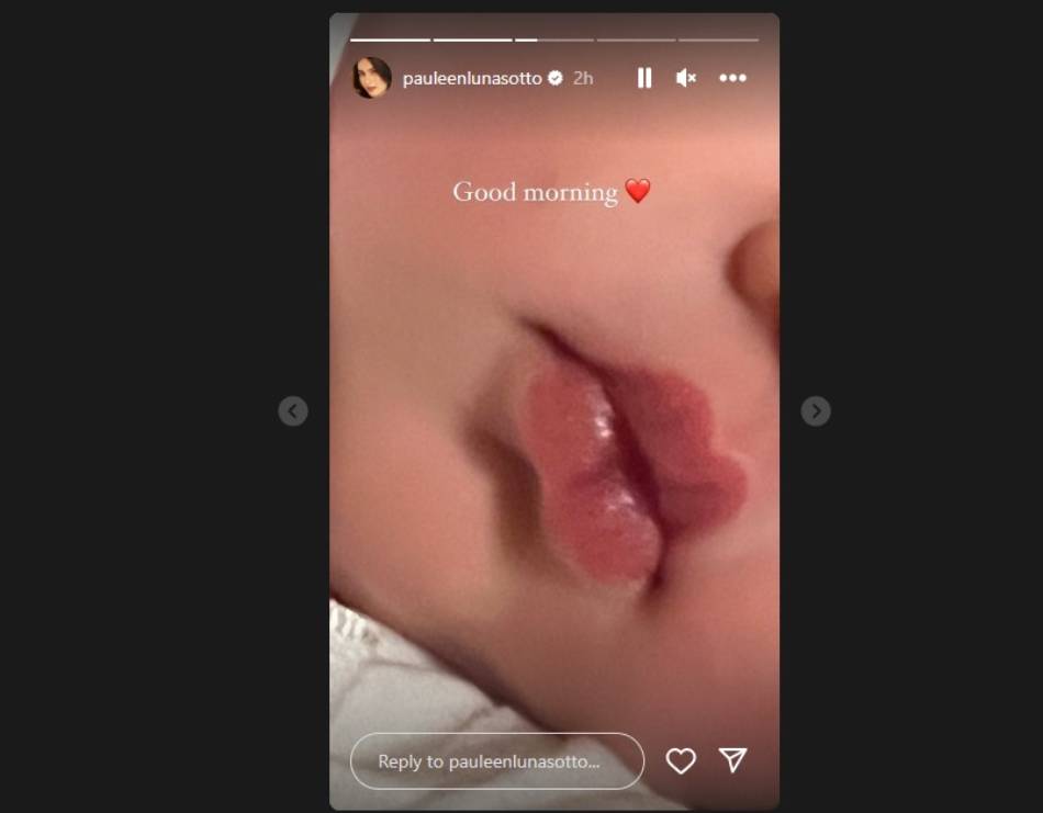 Screen grab: Instagram/@pauleenlunasotto