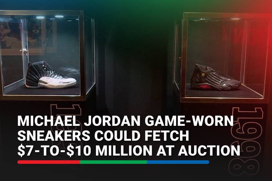 Jordan sneakers fetch up to  million at auction