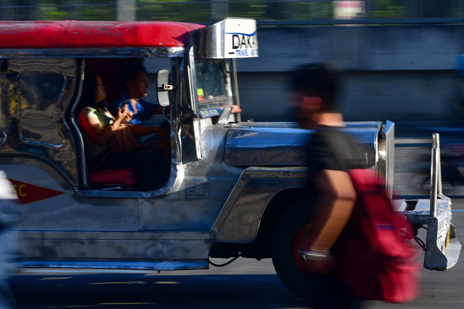 Jeepneys continue to ply along Commonwealth Avenue in Quezon City on January 3, 2024. Mark Demayo, ABS-CBN News