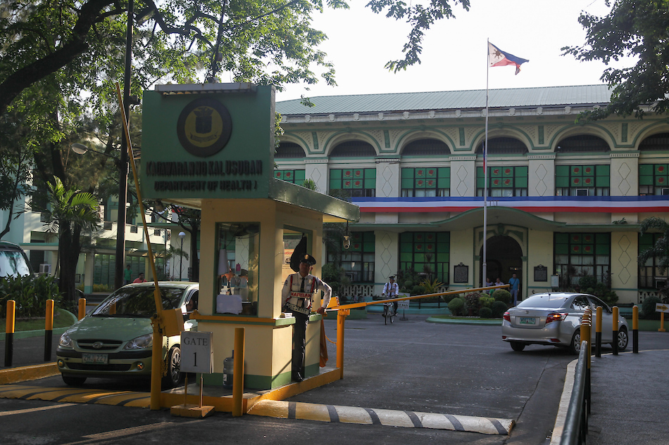 Department of Health Manila. Jonathan Cellona, ABS-CBN News/File