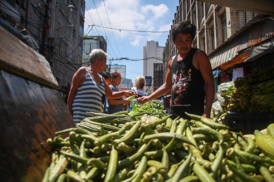People flock to the Divisoria market in Manila as they look for affordable fresh meat and vegetables on August 21, 2023. Jonathan Cellona, ABS-CBN News