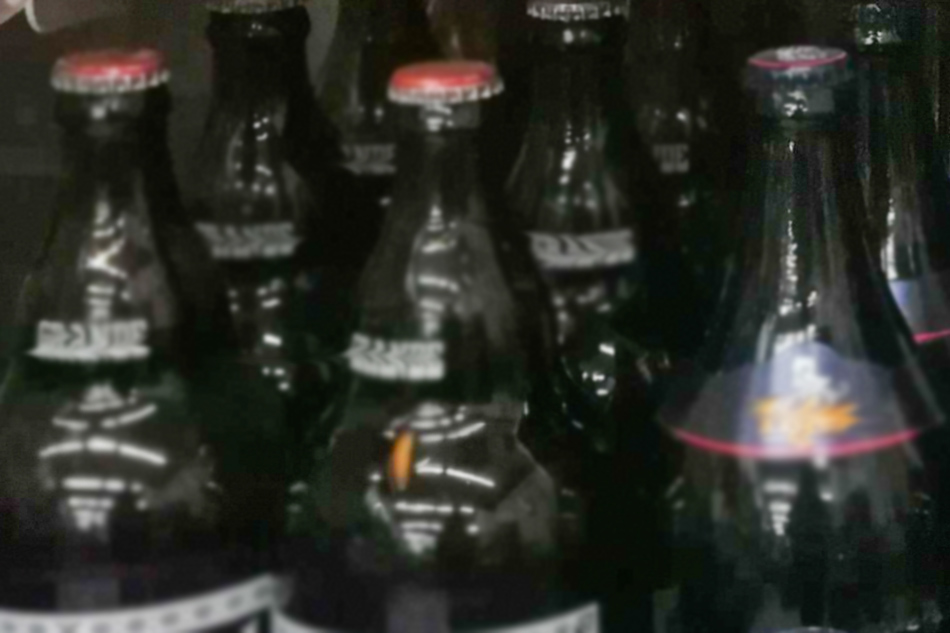 Alcoholic beverages on display at a Supermarket in Quzon City. Gigie Cruz, ABS-CBN News