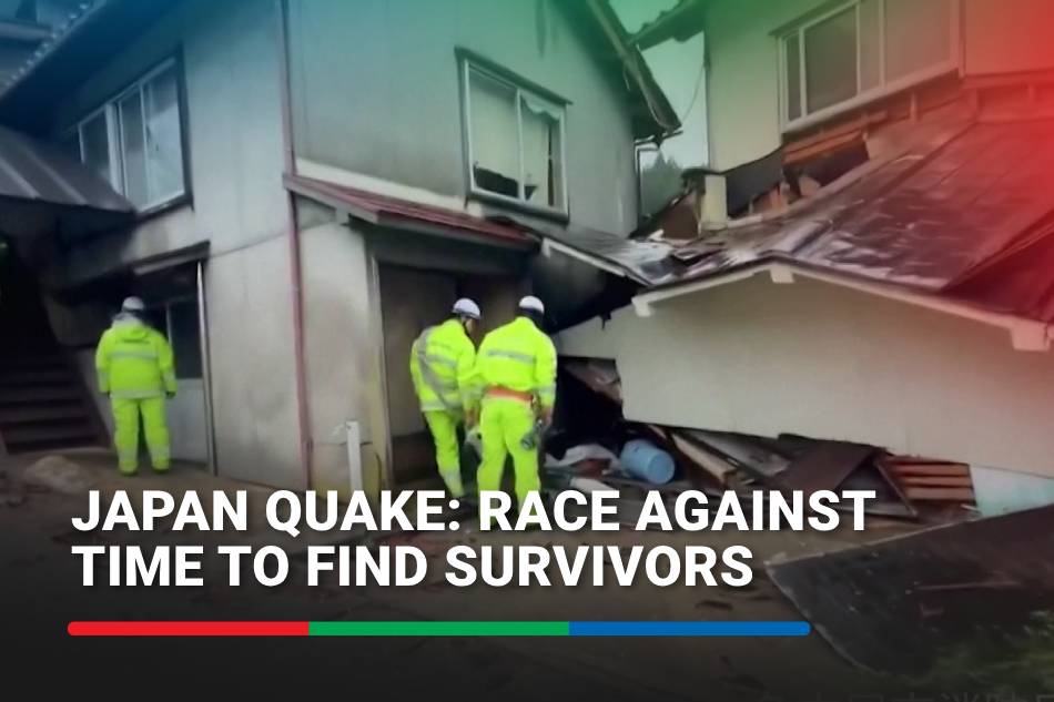 Rescuers Search For Survivors In Quake-hit Japan Prefecture | ABS-CBN News