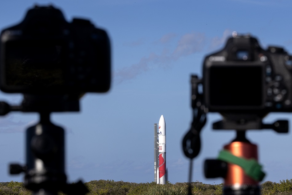 The United Launch Alliance Vulcan Centaur rocket, part of the Astrobotic’s Peregrine Mission One, is being transported from the NASA’s Vertical Integration Building to the Space Launch Complex 41 at Kennedy Space Center in Merritt Island, Florida, USA, January 5, 2024. Cristobal Herrera-Ulashkevich, EPA-EFE.