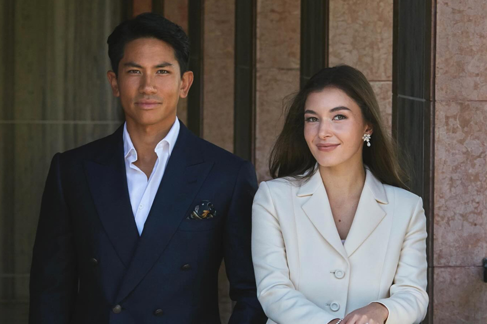 Prince Abdul Mateen and his wife Anisha Isa Kalebic. From Mateen