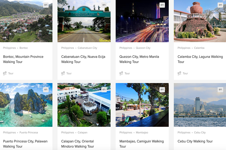 Screengrab from izi.travel website.