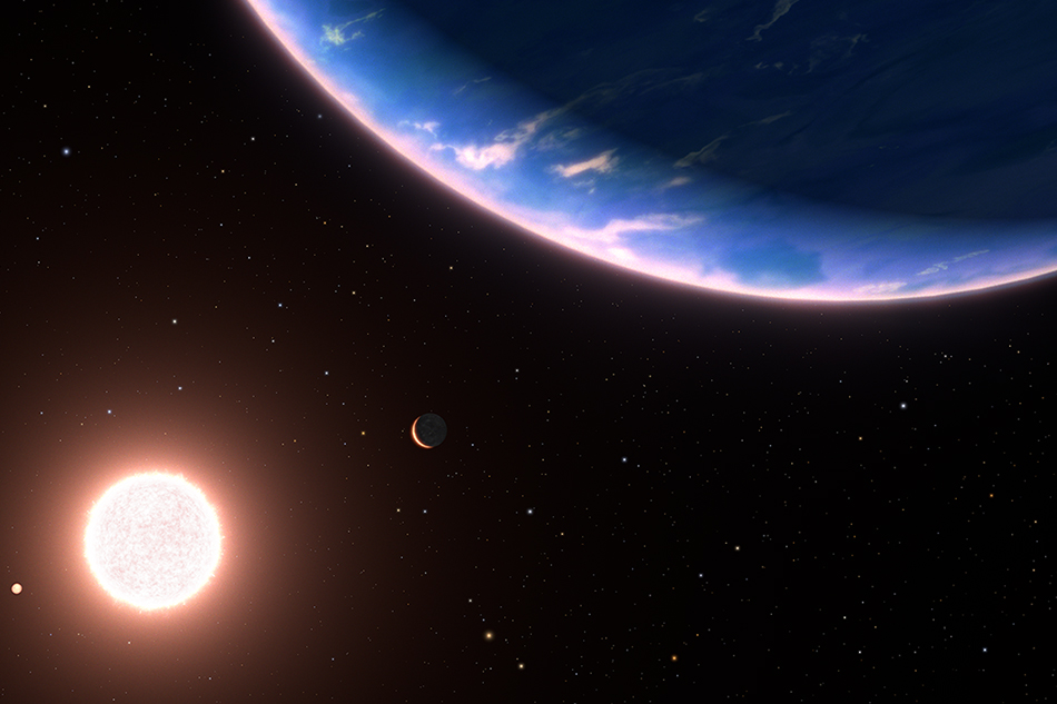 Exoplanet GJ 9827d (Artist