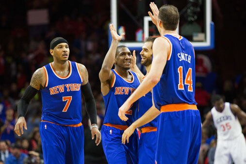 Knicks Down Sixers For Second Straight Win Abs Cbn News
