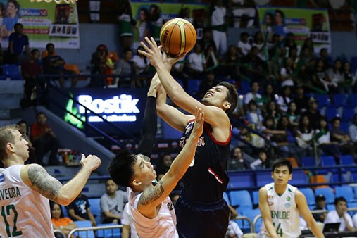 Letran trio gangs up on CSB to stay on top | ABS-CBN News