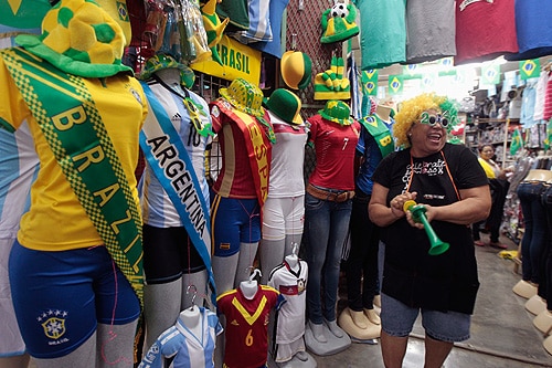 Brazil Races Towards World Cup Kick Off Abs Cbn News 