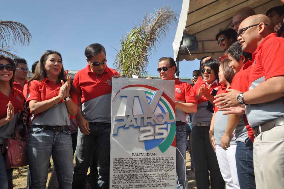 Tv Patrol Celebrates 25th Year With Pinatubo Marker Abs Cbn News 7768