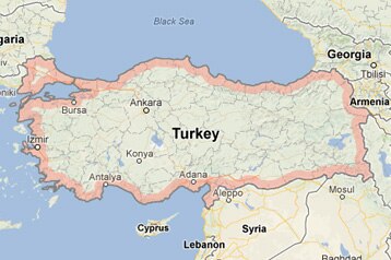 20213 Turkey Map 